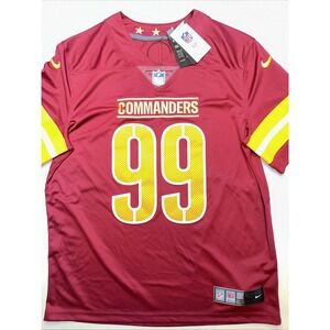 Washington Commanders Jersey Red #99 Chase Young Nike On Field Mens L NWT